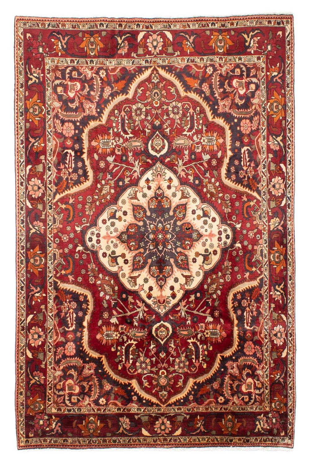 Perser Rug - Nomadic - 302 x 216 cm - red