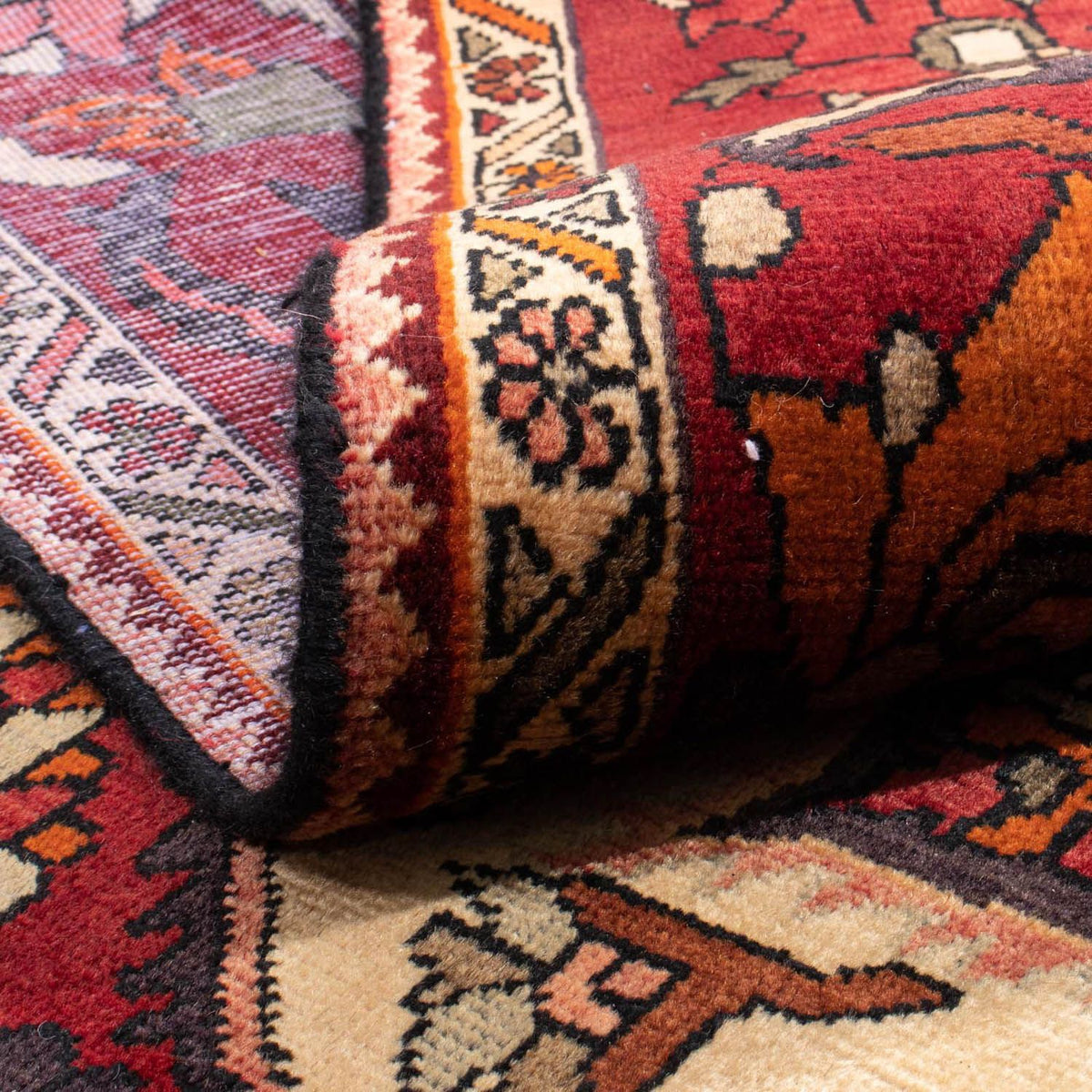 Perser Rug - Nomadic - 302 x 216 cm - red