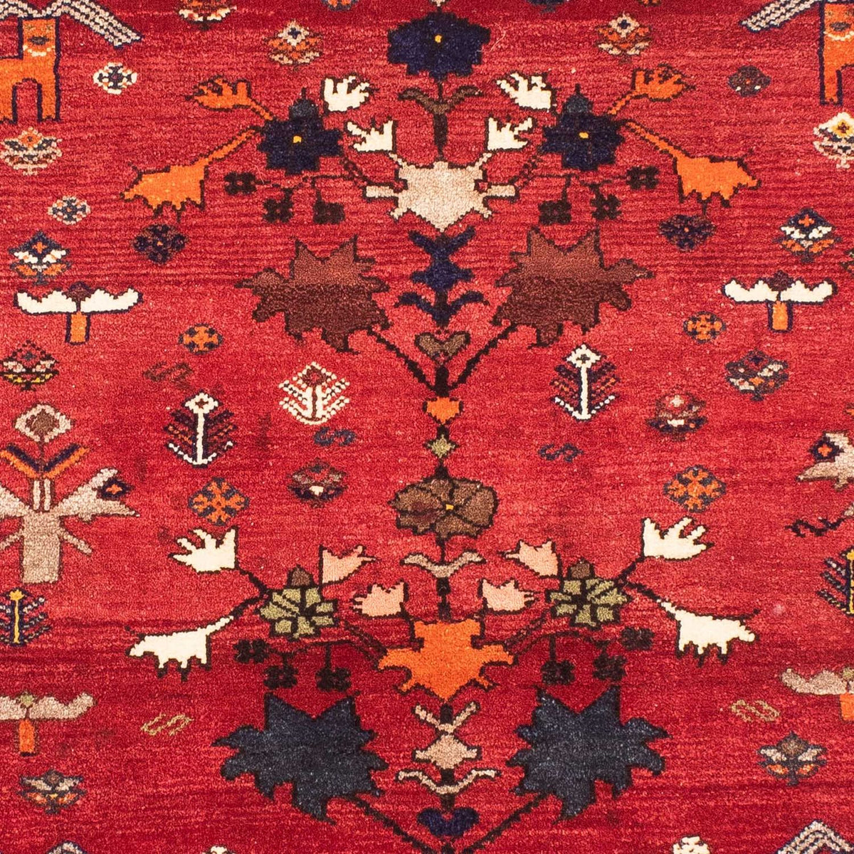 Perser Rug - Nomadic - 152 x 110 cm - dark red