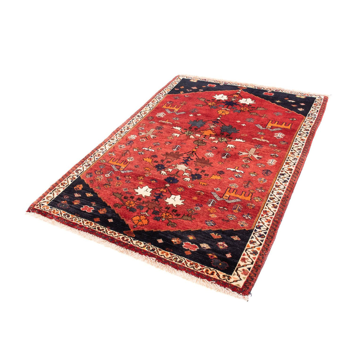 Perser Rug - Nomadic - 152 x 110 cm - dark red