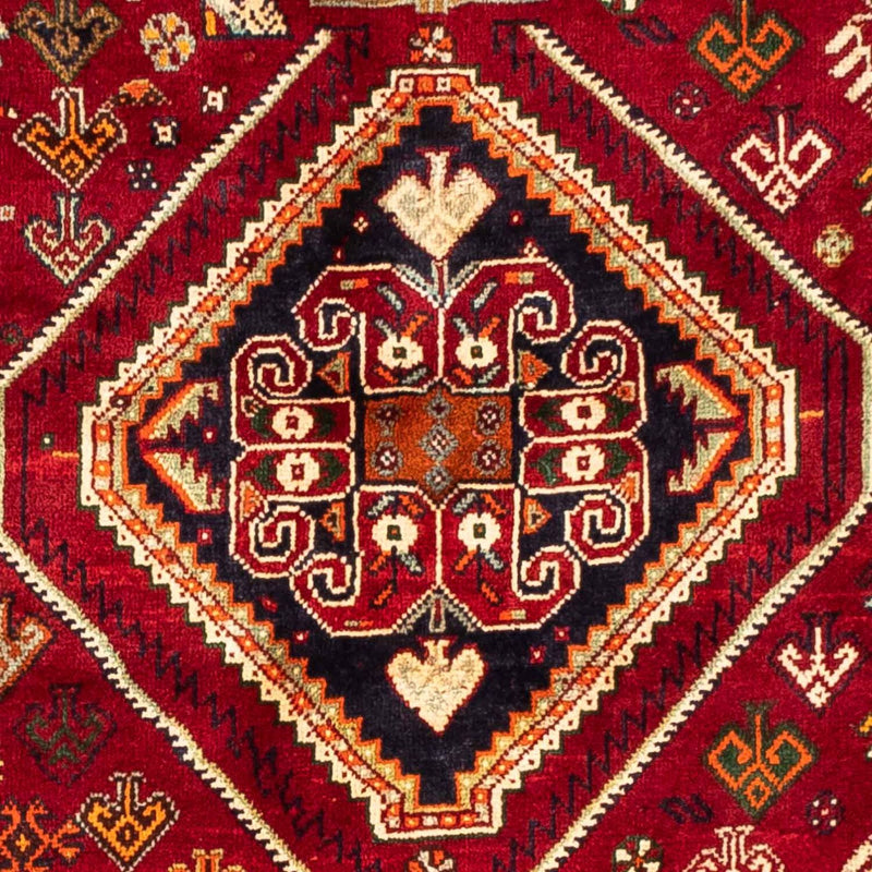 Perser Rug - Nomadic - 272 x 183 cm - dark red