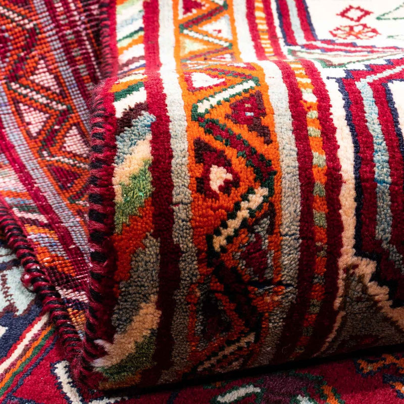 Perser Rug - Nomadic - 272 x 183 cm - dark red