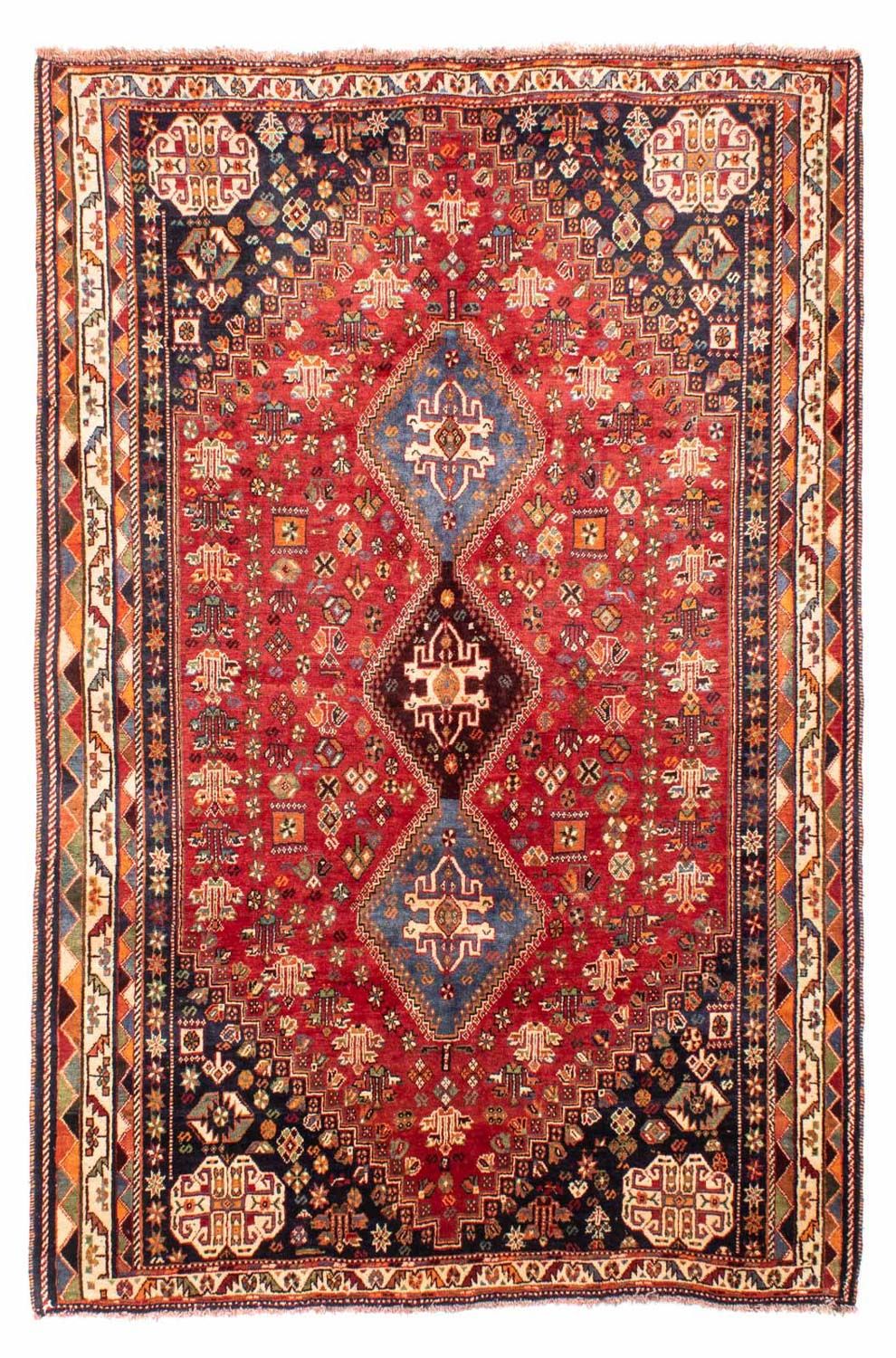 Perser Rug - Nomadic - 280 x 183 cm - red