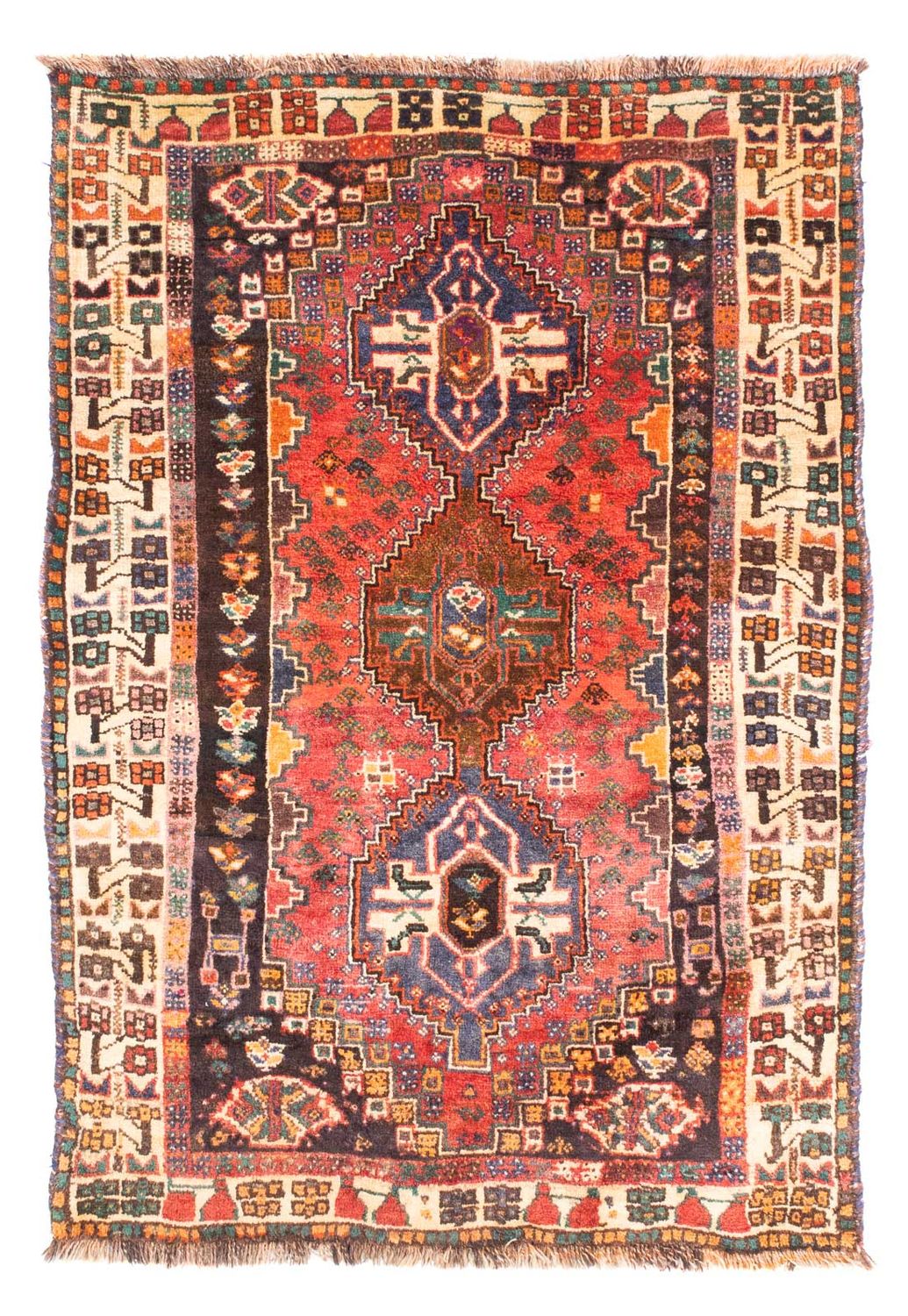 Perser Rug - Nomadic - 166 x 110 cm - red