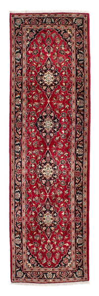 Runner Perser Rug - Keshan - 340 x 98 cm - dark red