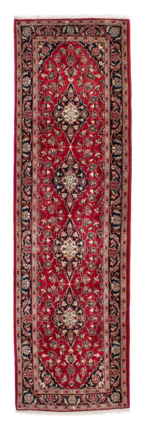 Runner Perser Rug - Keshan - 340 x 98 cm - dark red