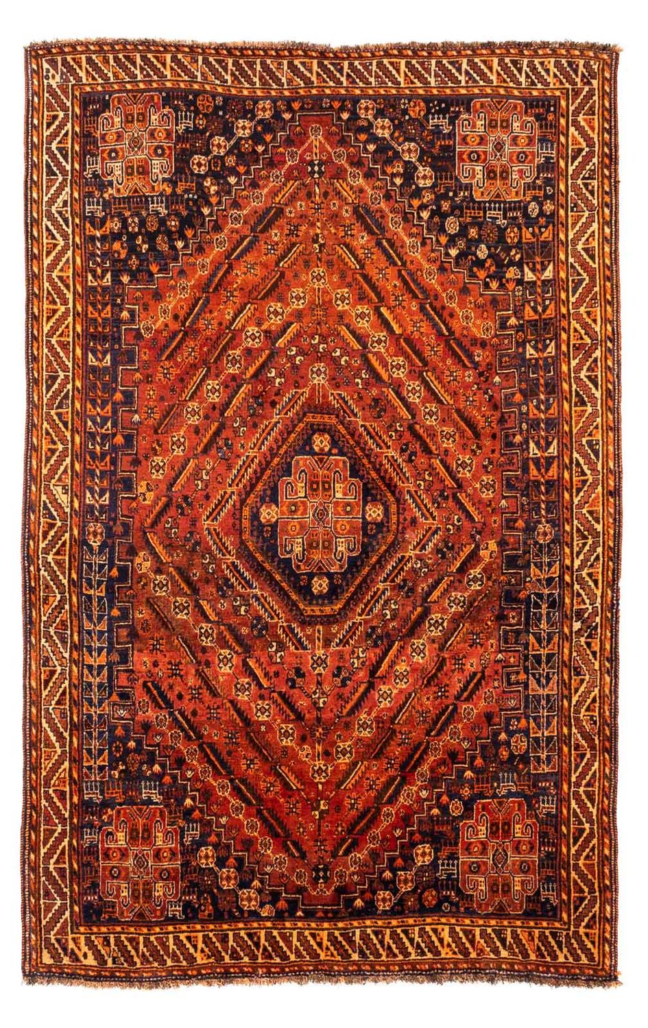 Perser Rug - Nomadic - 260 x 163 cm - rust