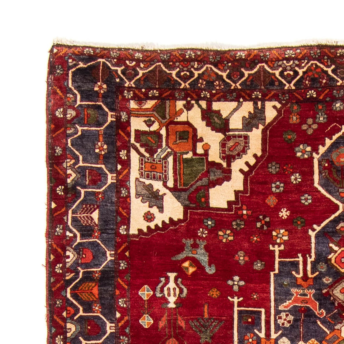 Perser Rug - Nomadic - 338 x 220 cm - dark red