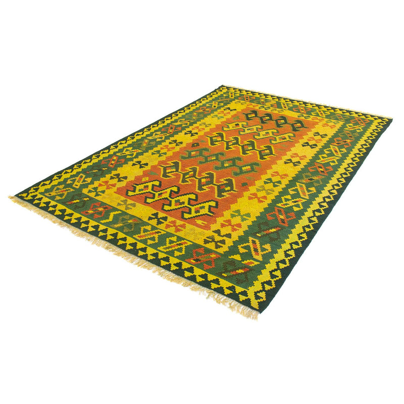 Kelim Rug - Oriental - 208 x 150 cm - dark green