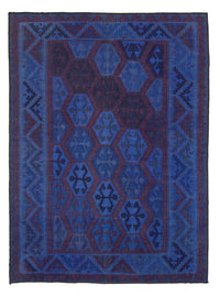 Kelim Rug - Oriental - 195 x 155 cm - blue