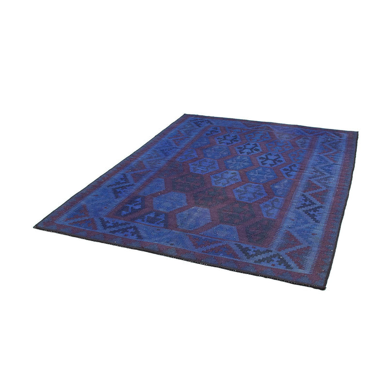 Kelim Rug - Oriental - 195 x 155 cm - blue