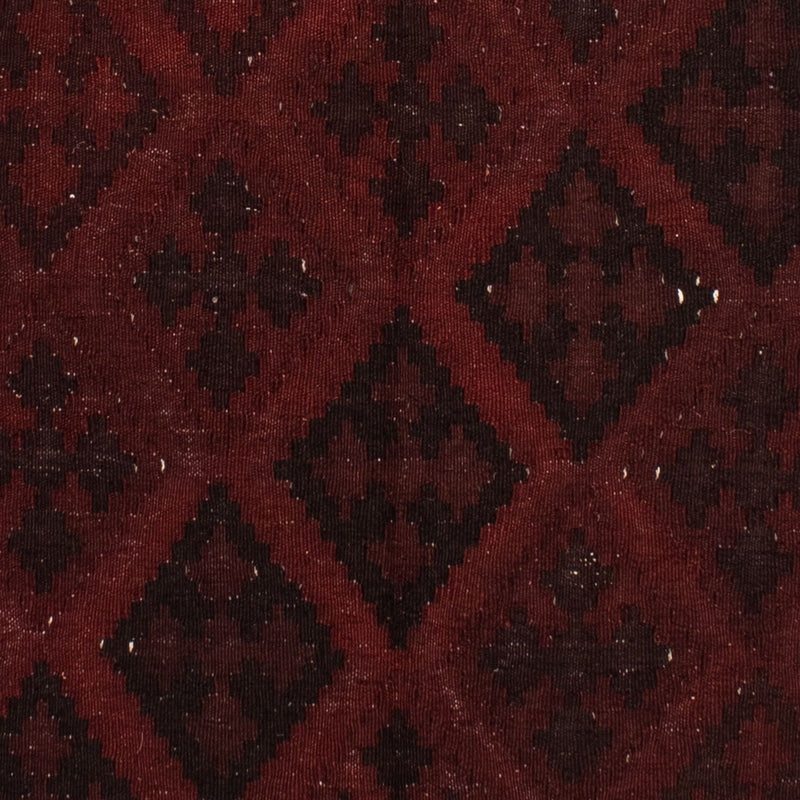 Kelim Rug - Oriental - 193 x 145 cm - dark red