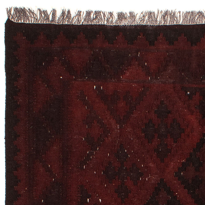 Kelim Rug - Oriental - 193 x 145 cm - dark red