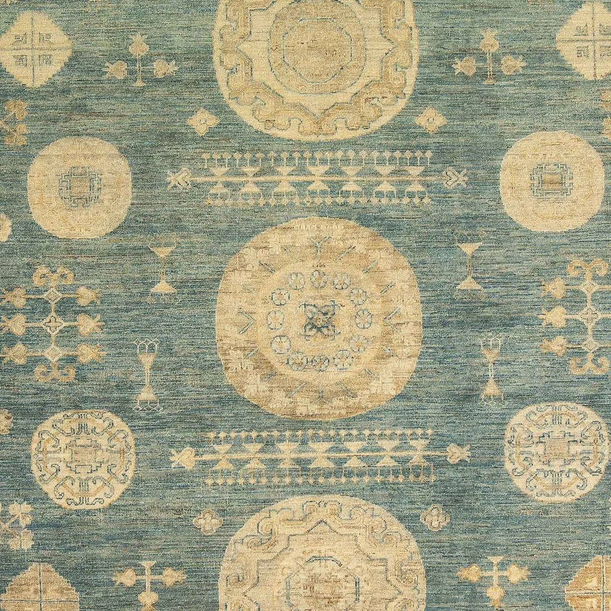 Ziegler Rug - 297 x 241 cm - turquoise