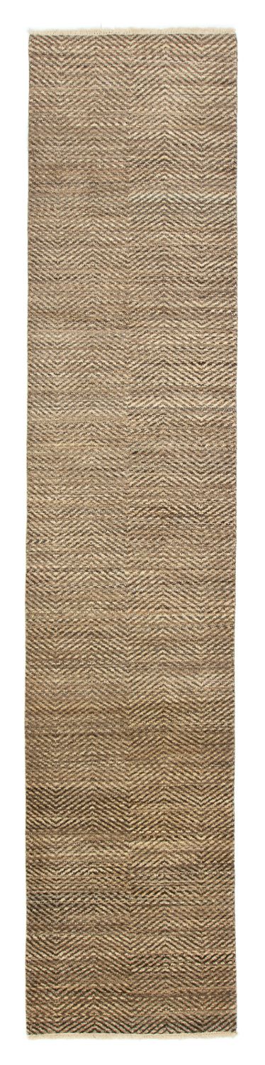 Runner Gabbeh Rug - Indus - 370 x 77 cm - beige