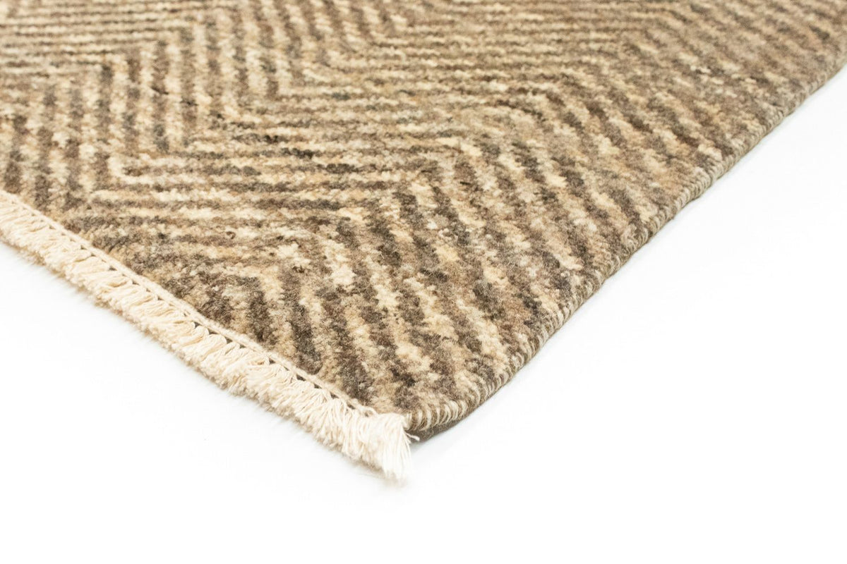 Runner Gabbeh Rug - Indus - 370 x 77 cm - beige