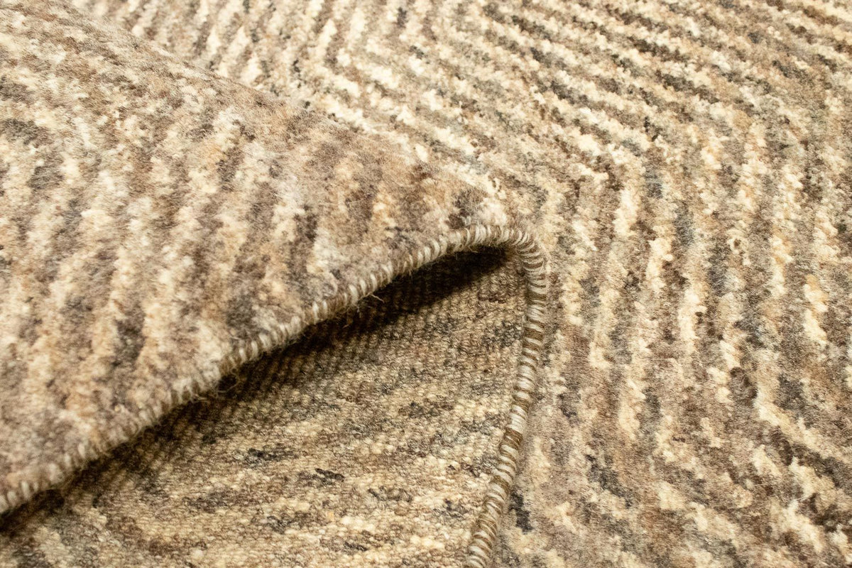 Runner Gabbeh Rug - Indus - 370 x 77 cm - beige