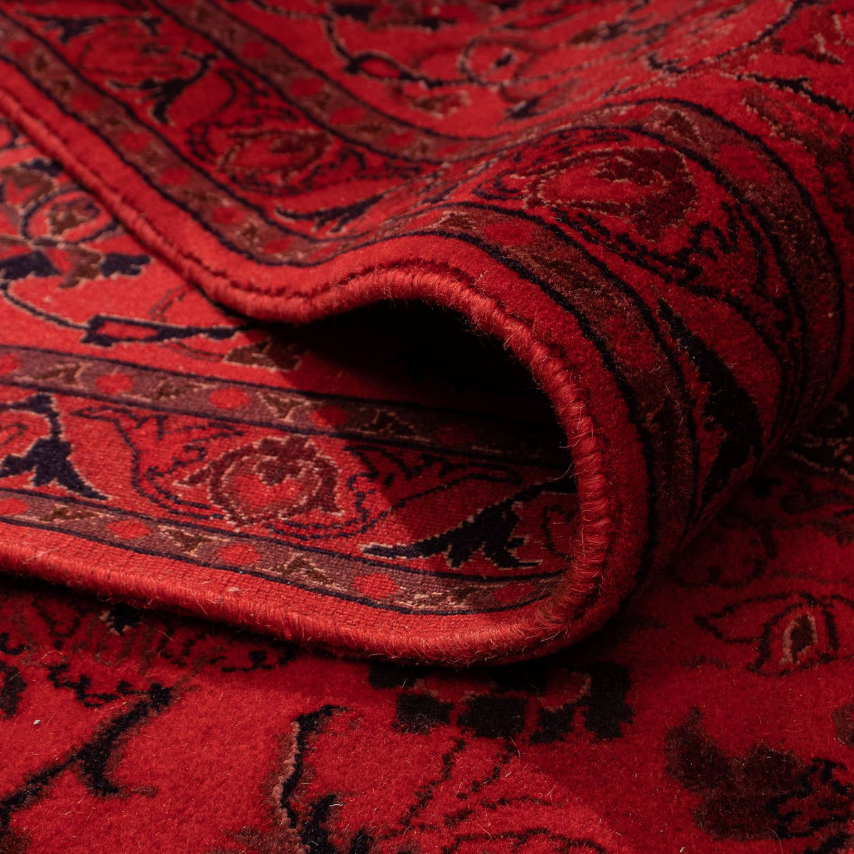 Perser Rug - Nain - 286 x 196 cm - dark red