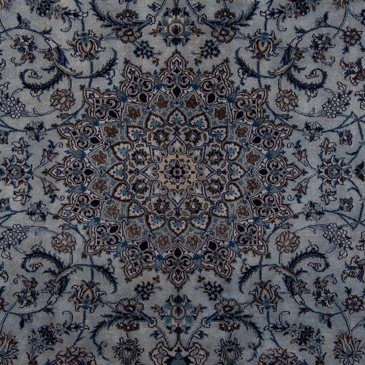 Perser Rug - Nain - 294 x 198 cm - sea blue