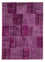 Patchwork Rug - 240 x 170 cm - purple