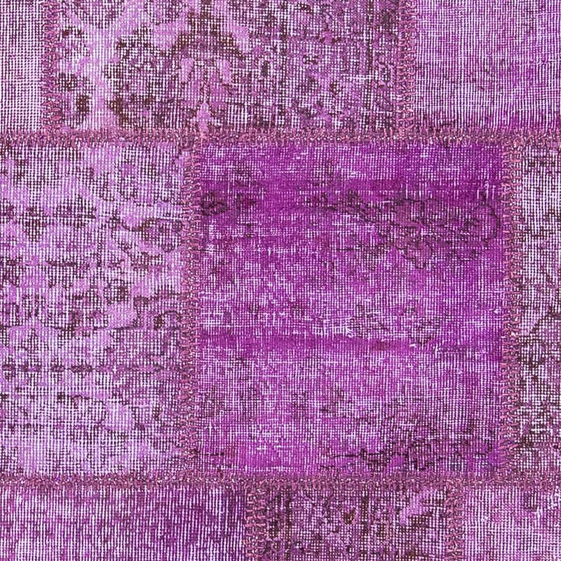 Patchwork Rug - 240 x 170 cm - purple