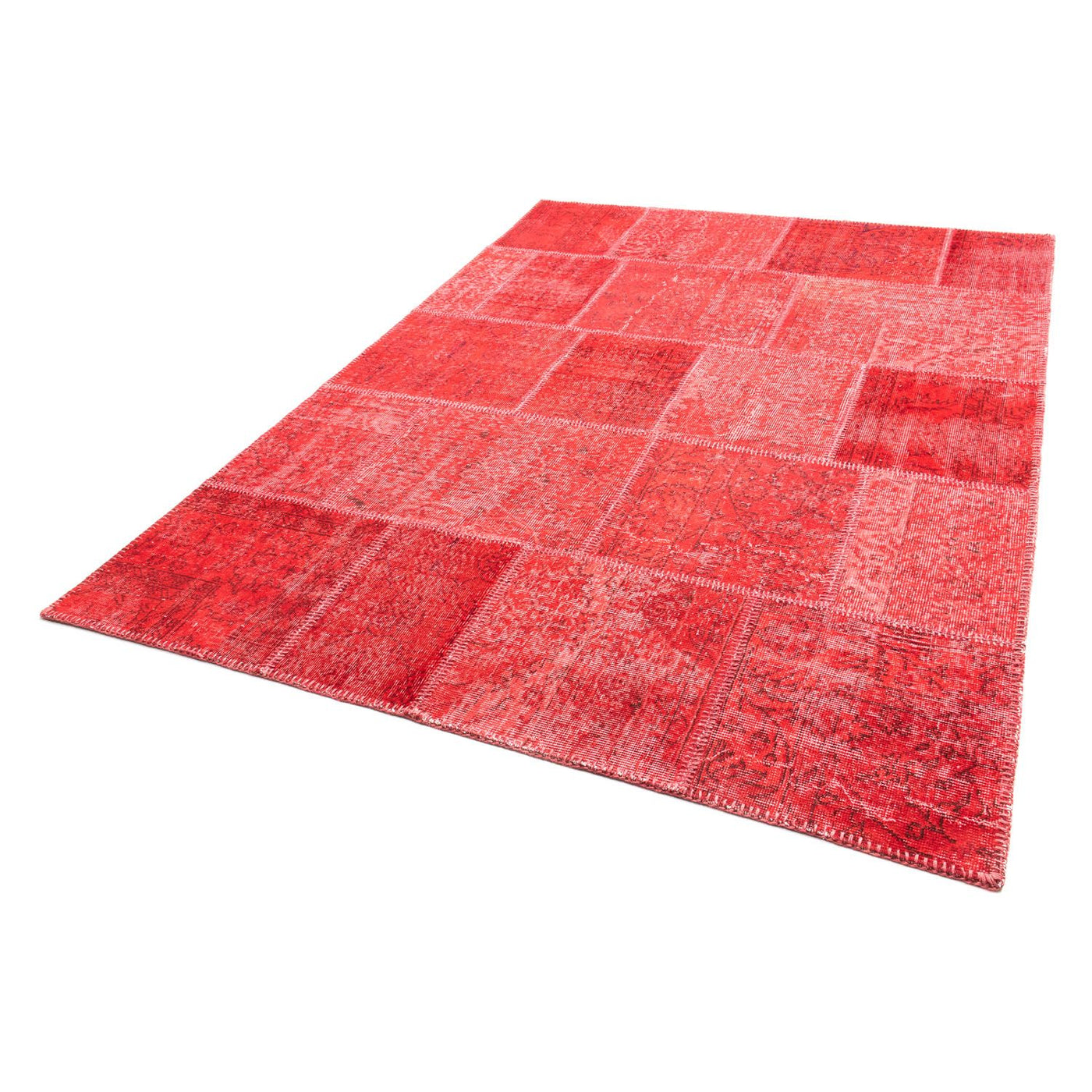 Patchwork Rug 240x170cm - Perserteppich Wollteppich