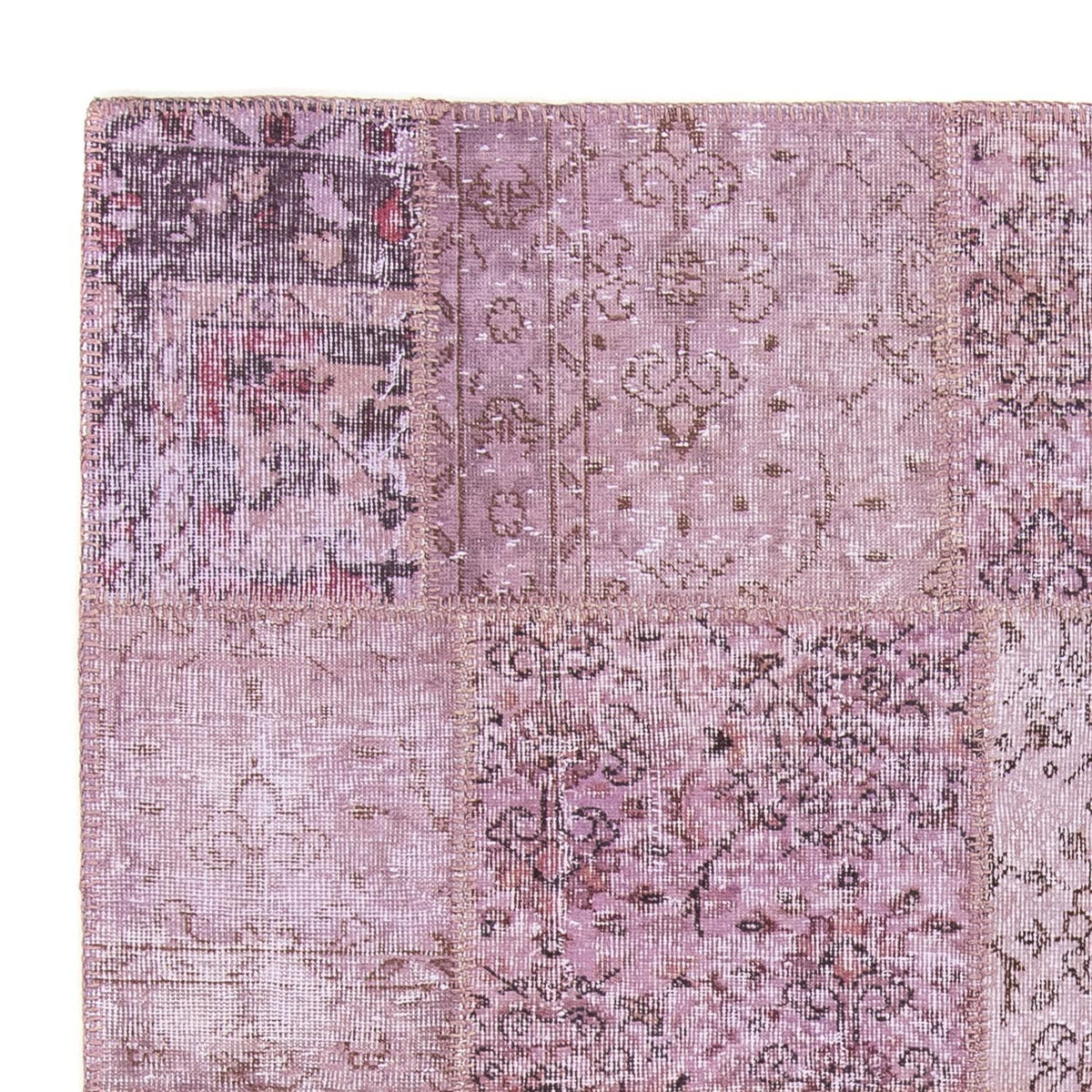 Patchwork Rug 170x240cm - Perserteppich Wollteppich