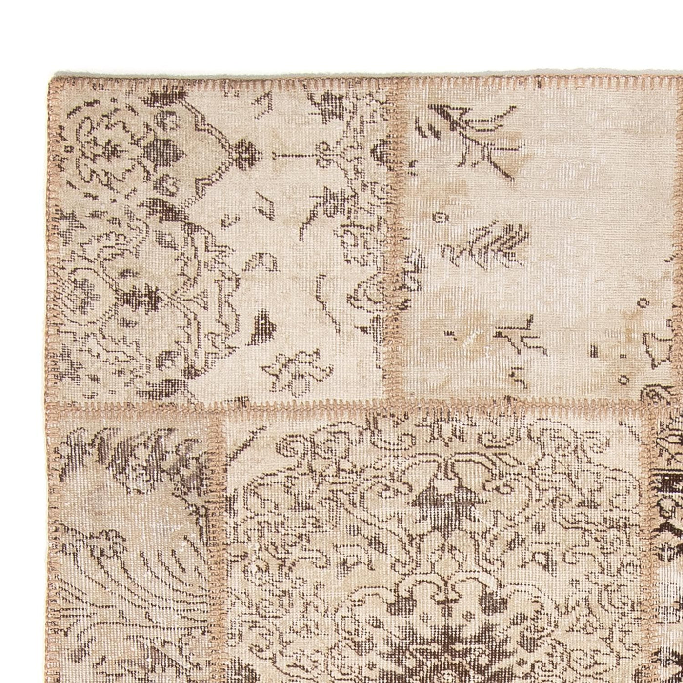 Patchwork Rug 240x170cm - Perserteppich Wollteppich
