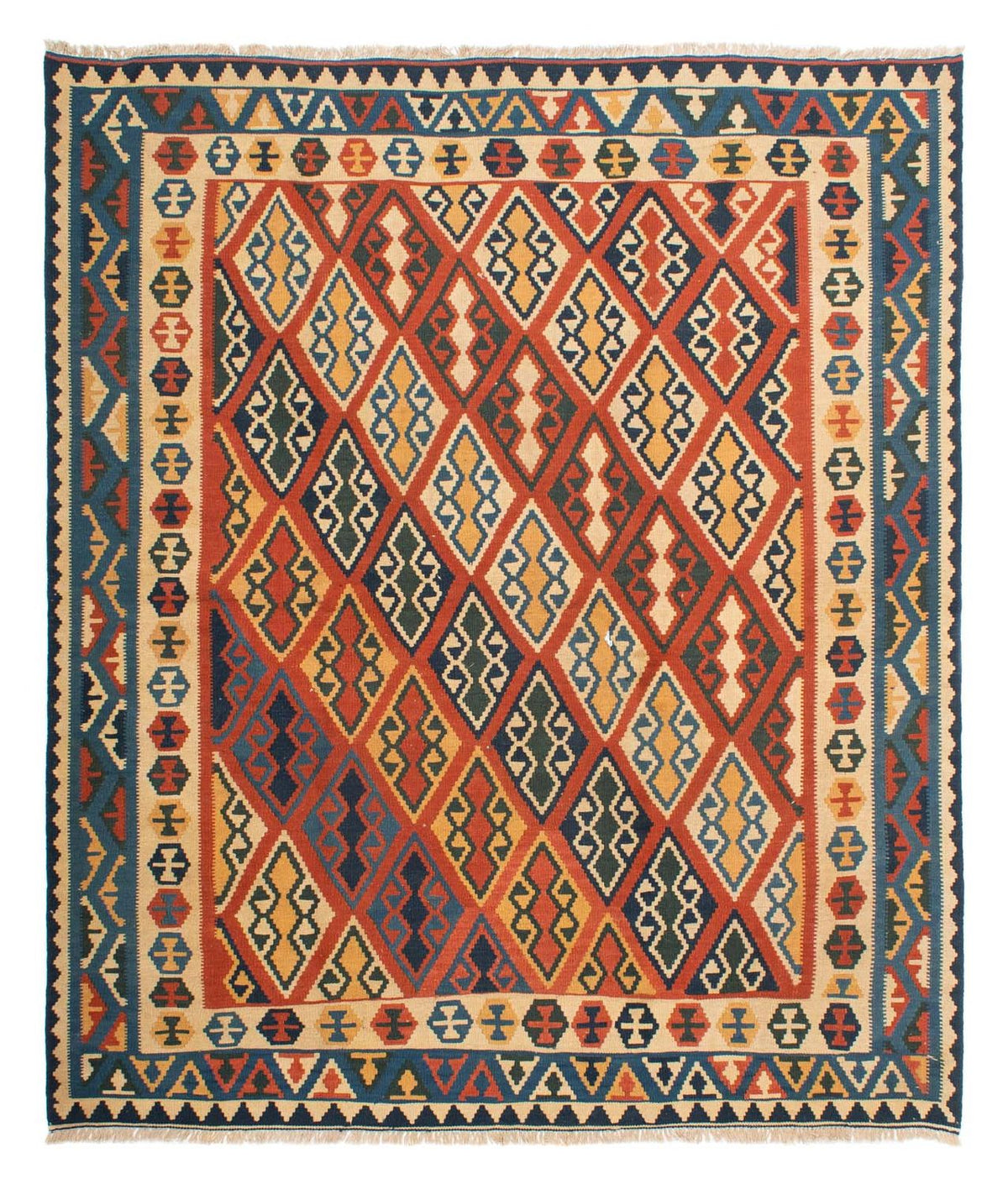 Kelim Rug - Oriental - 240 x 215 cm - multicolored