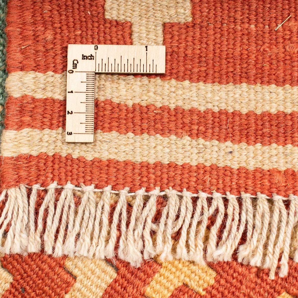 Kelim Rug - Oriental square  - 213 x 193 cm - multicolored