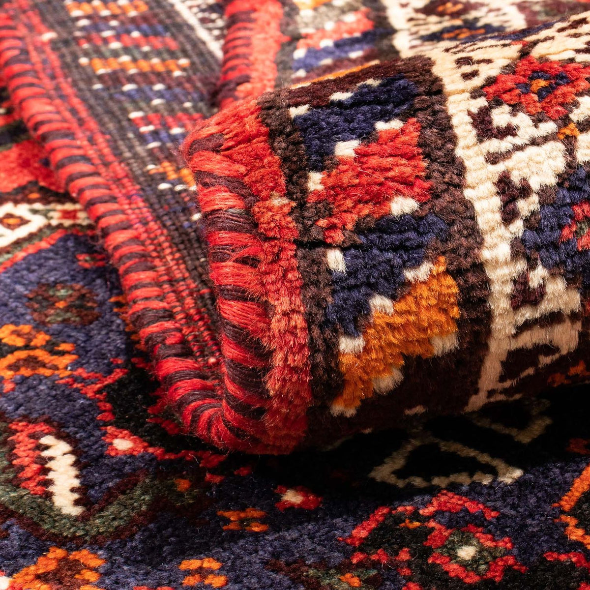 Perser Rug - Nomadic - 163 x 110 cm - dark red