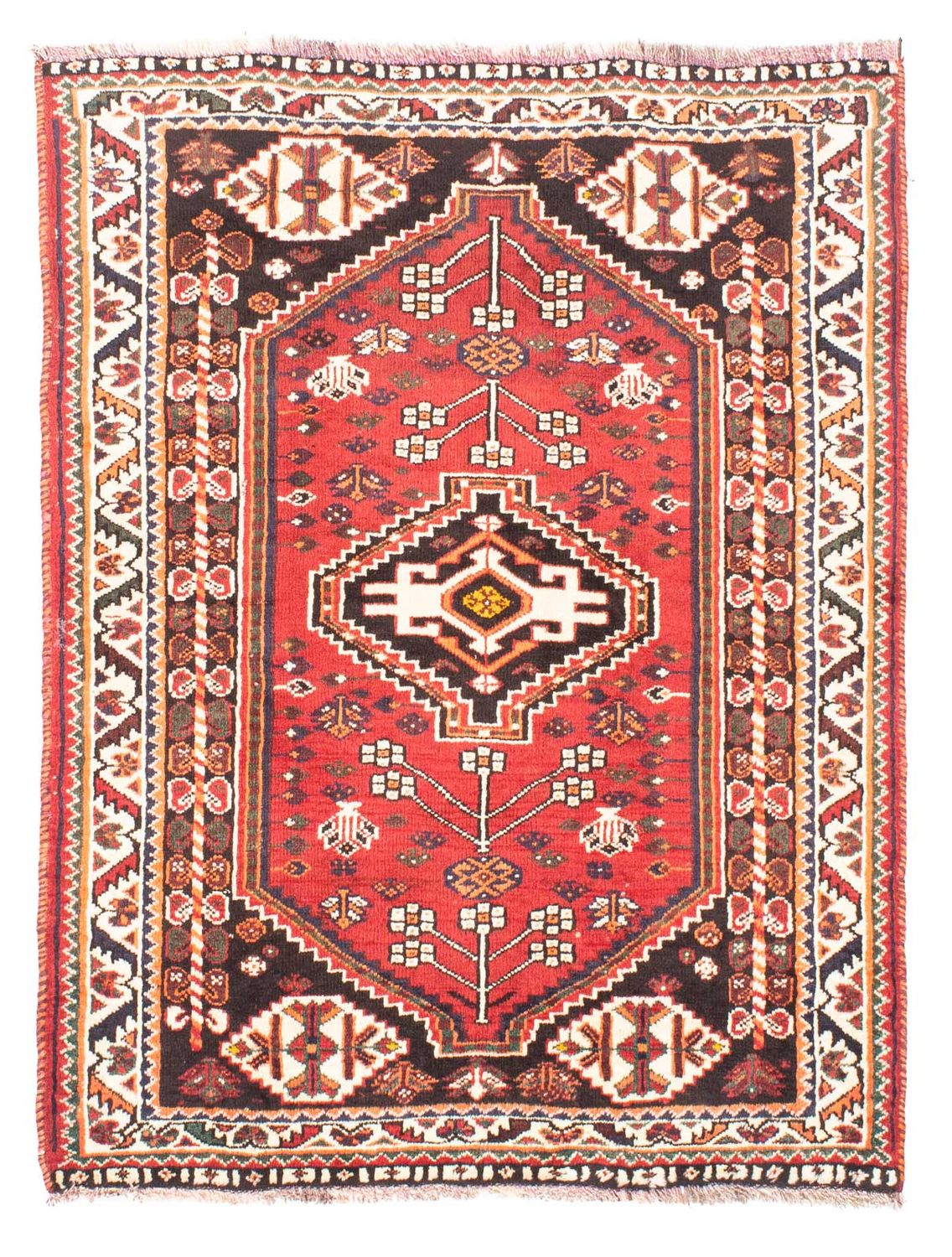 Perser Rug - Nomadic - 147 x 110 cm - red