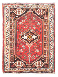 Perser Rug - Nomadic - 147 x 110 cm - red
