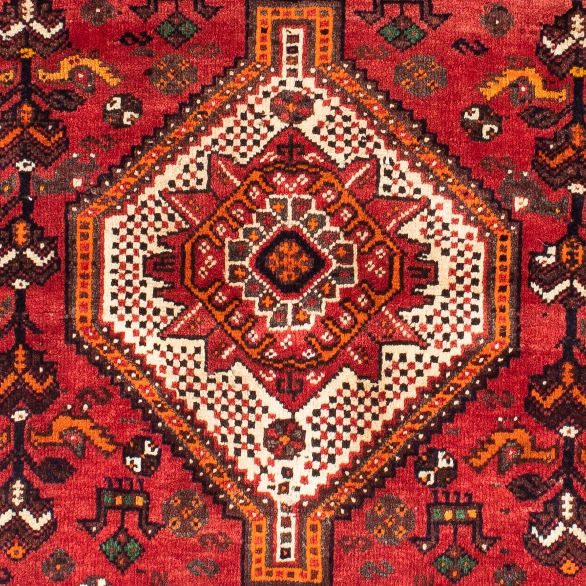 Perser Rug - Nomadic - 160 x 106 cm - dark red