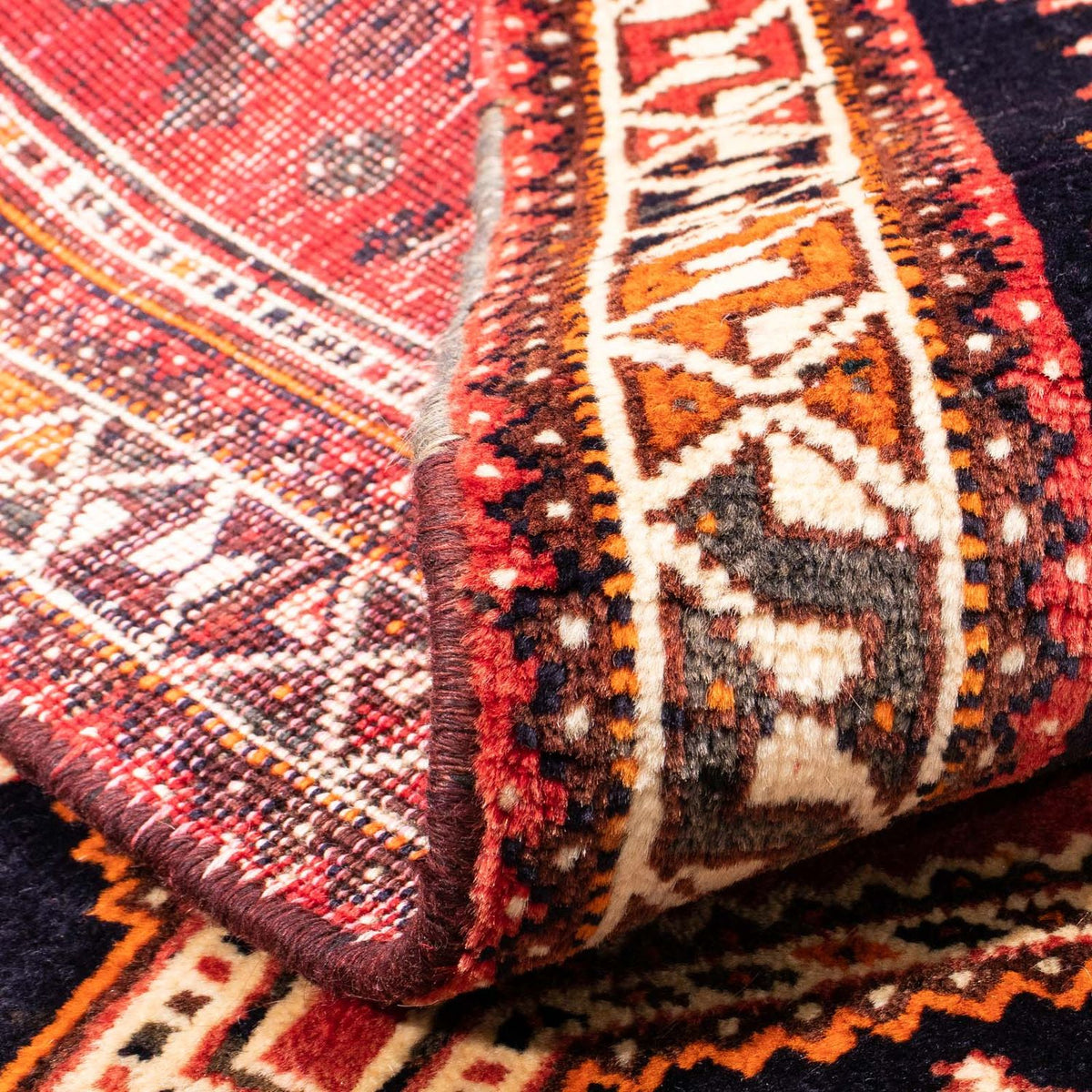 Perser Rug - Nomadic - 160 x 106 cm - dark red