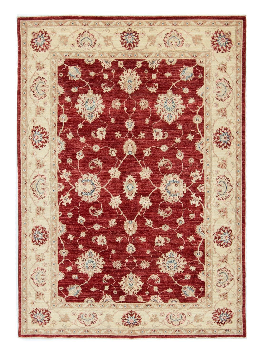 Ziegler Rug - 198 x 147 cm - dark red