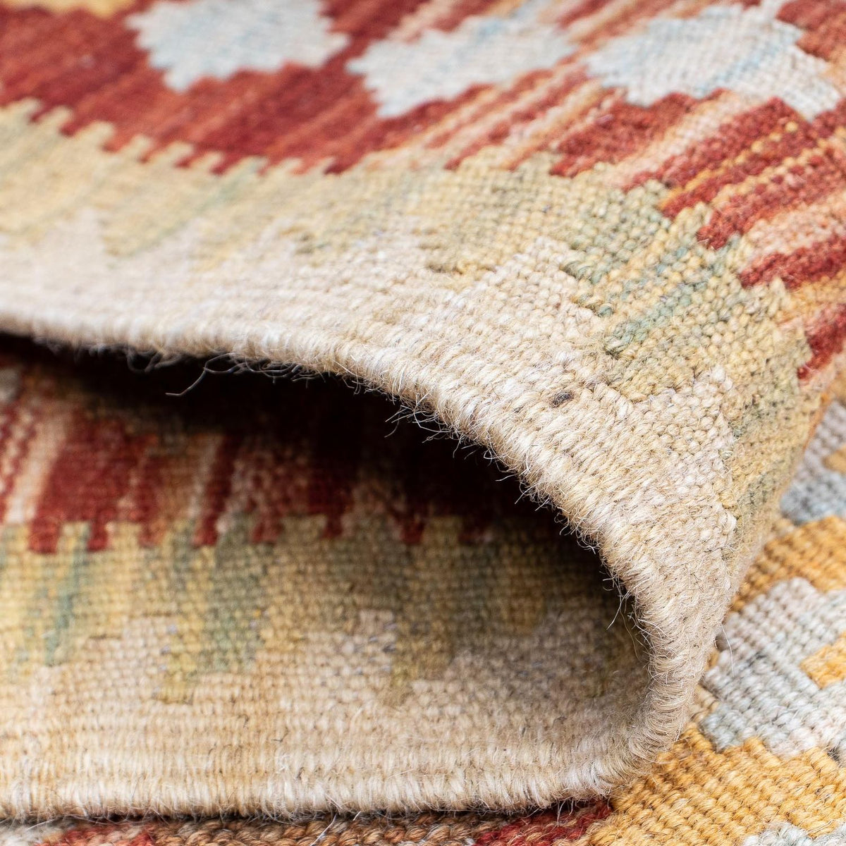 Runner Kelim Rug - Splash - 192 x 65 cm - multicolored