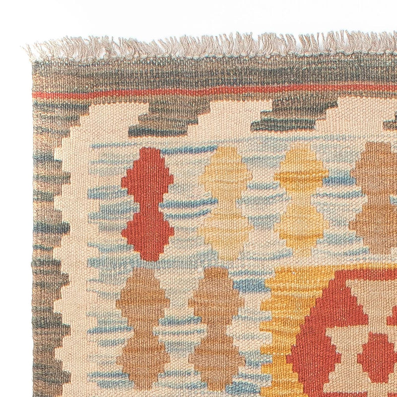 Runner Kelim Rug - Splash - 212 x 65 cm - multicolored