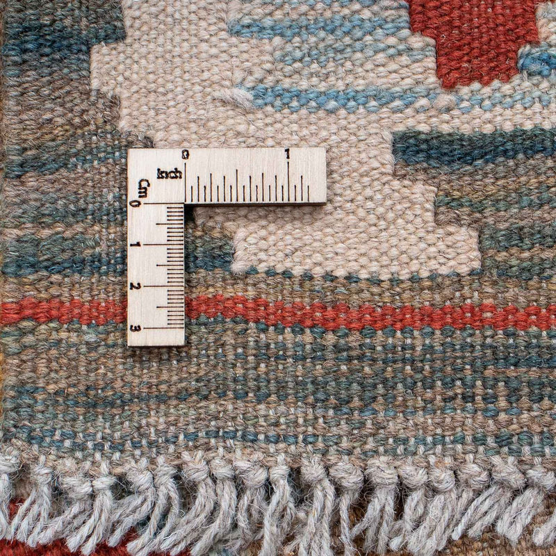 Runner Kelim Rug - Splash - 212 x 65 cm - multicolored