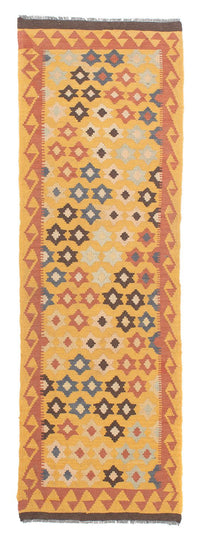 Runner Kelim Rug - Splash - 210 x 64 cm - multicolored