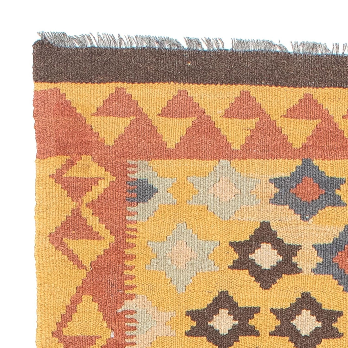 Runner Kelim Rug - Splash - 210 x 64 cm - multicolored