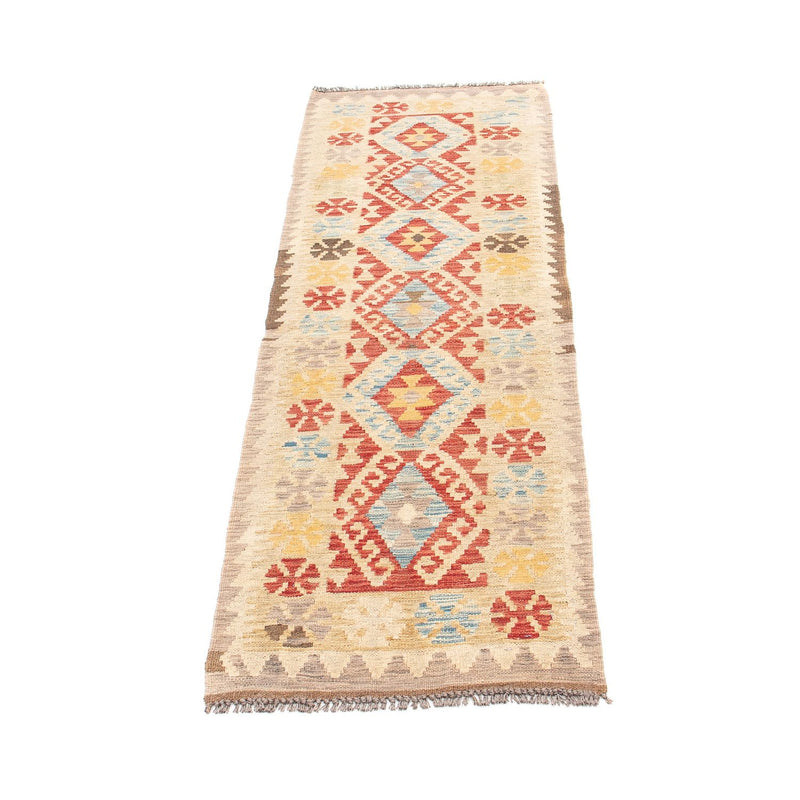 Runner Kelim Rug - Splash - 199 x 53 cm - multicolored