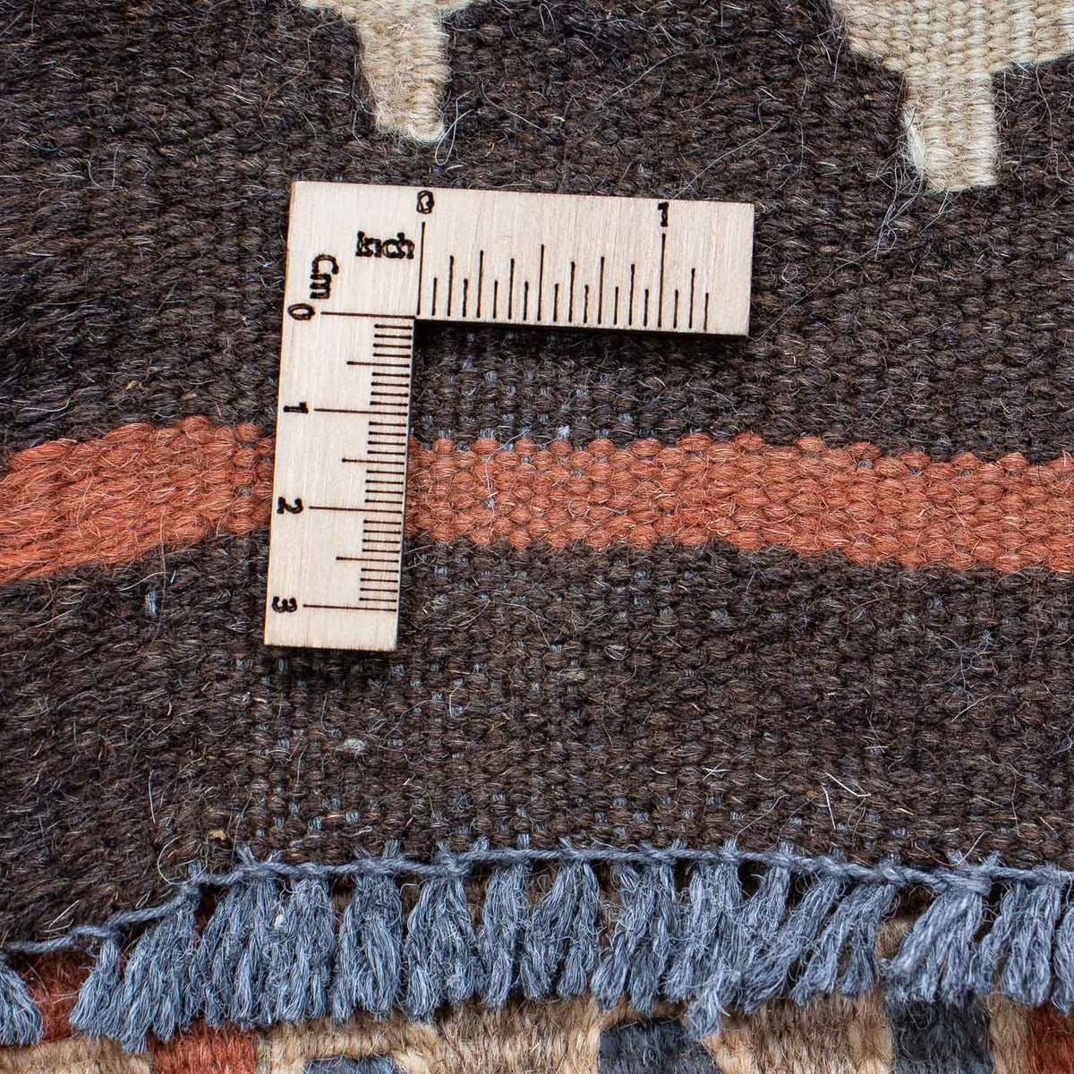 Runner Kelim Rug - Splash - 204 x 59 cm - multicolored