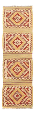 Runner Kelim Rug - Splash - 201 x 54 cm - multicolored