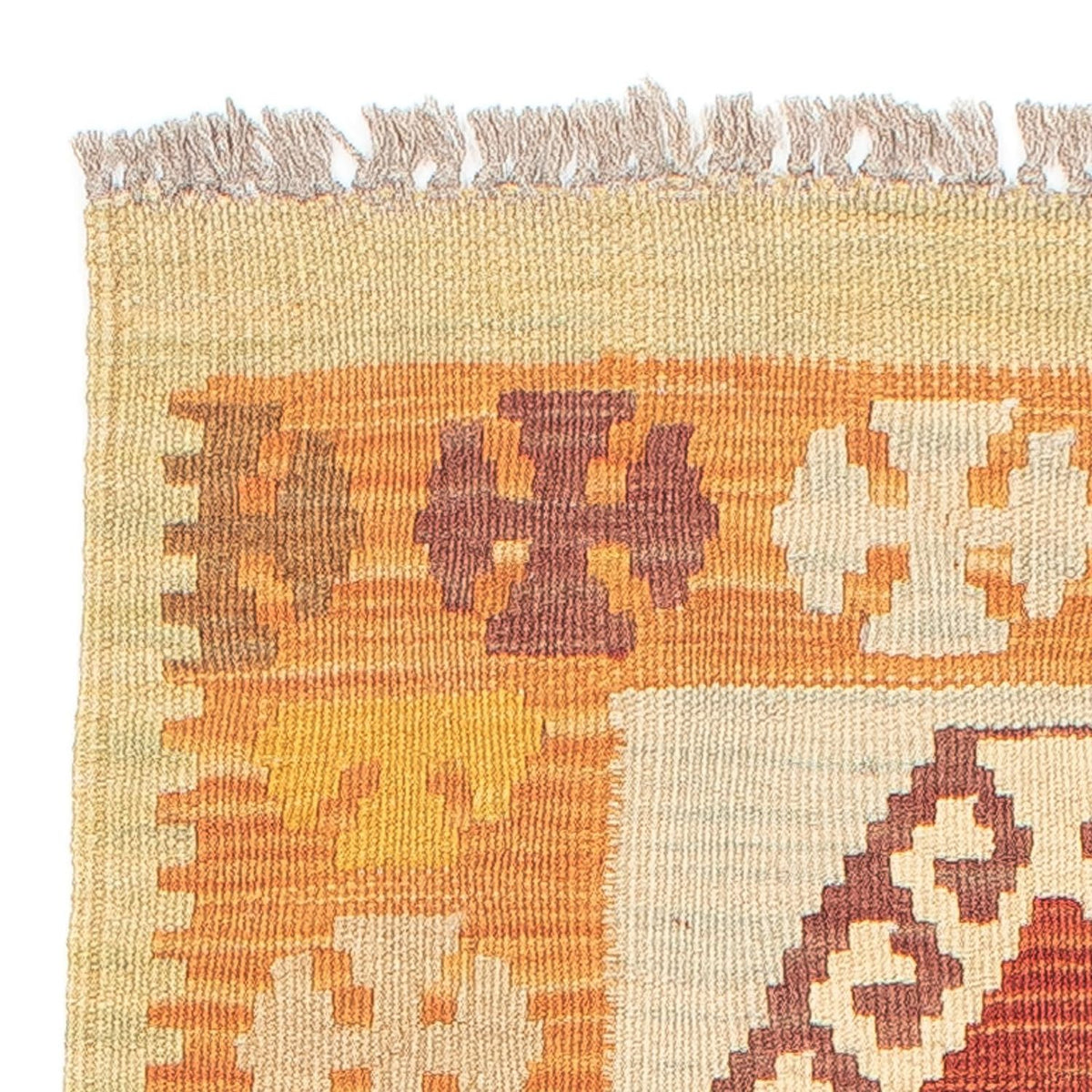 Runner Kelim Rug - Splash - 194 x 48 cm - multicolored