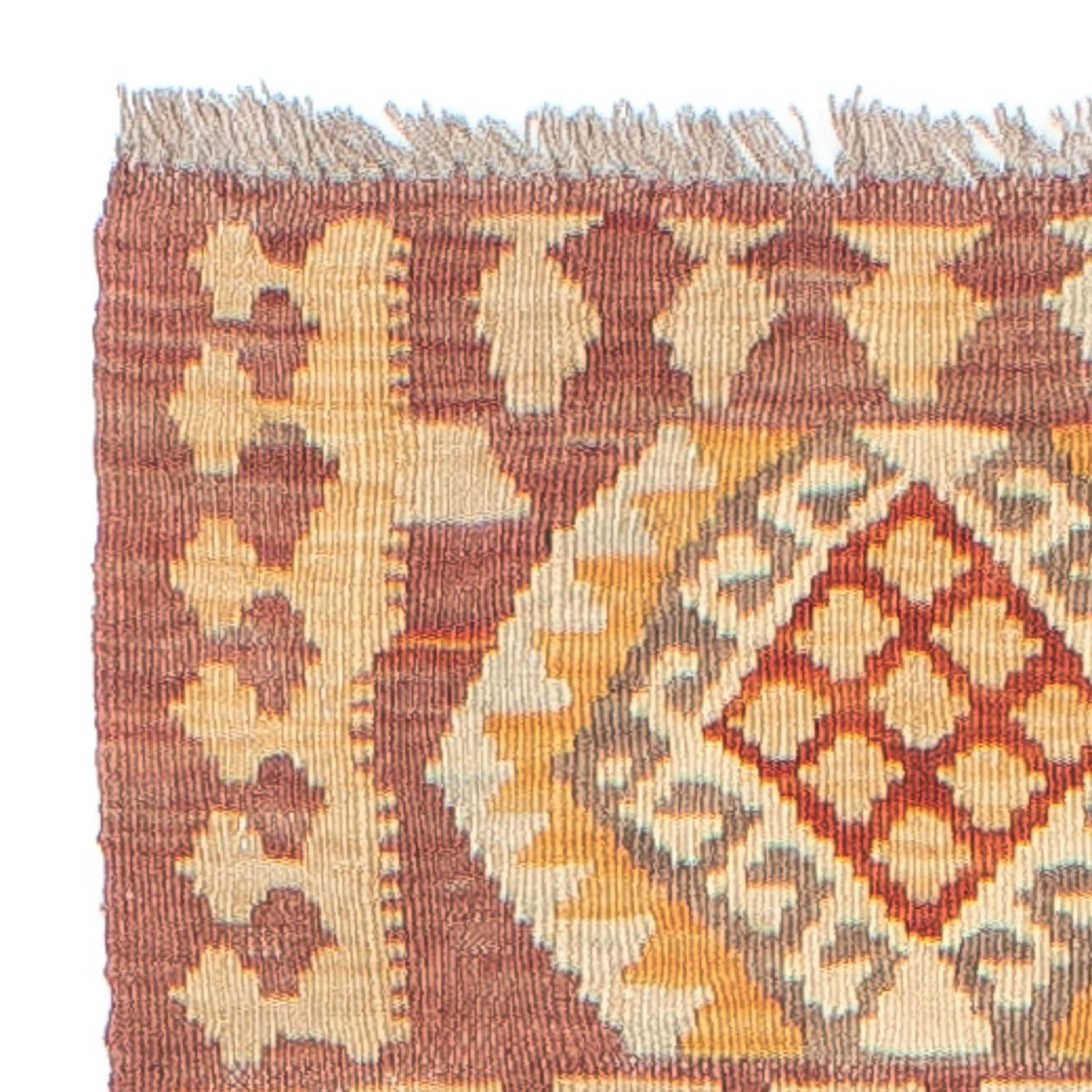 Runner Kelim Rug - Splash - 248 x 49 cm - multicolored