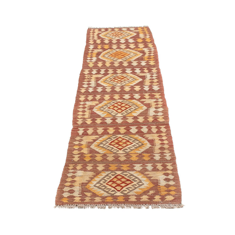 Runner Kelim Rug - Splash - 248 x 49 cm - multicolored