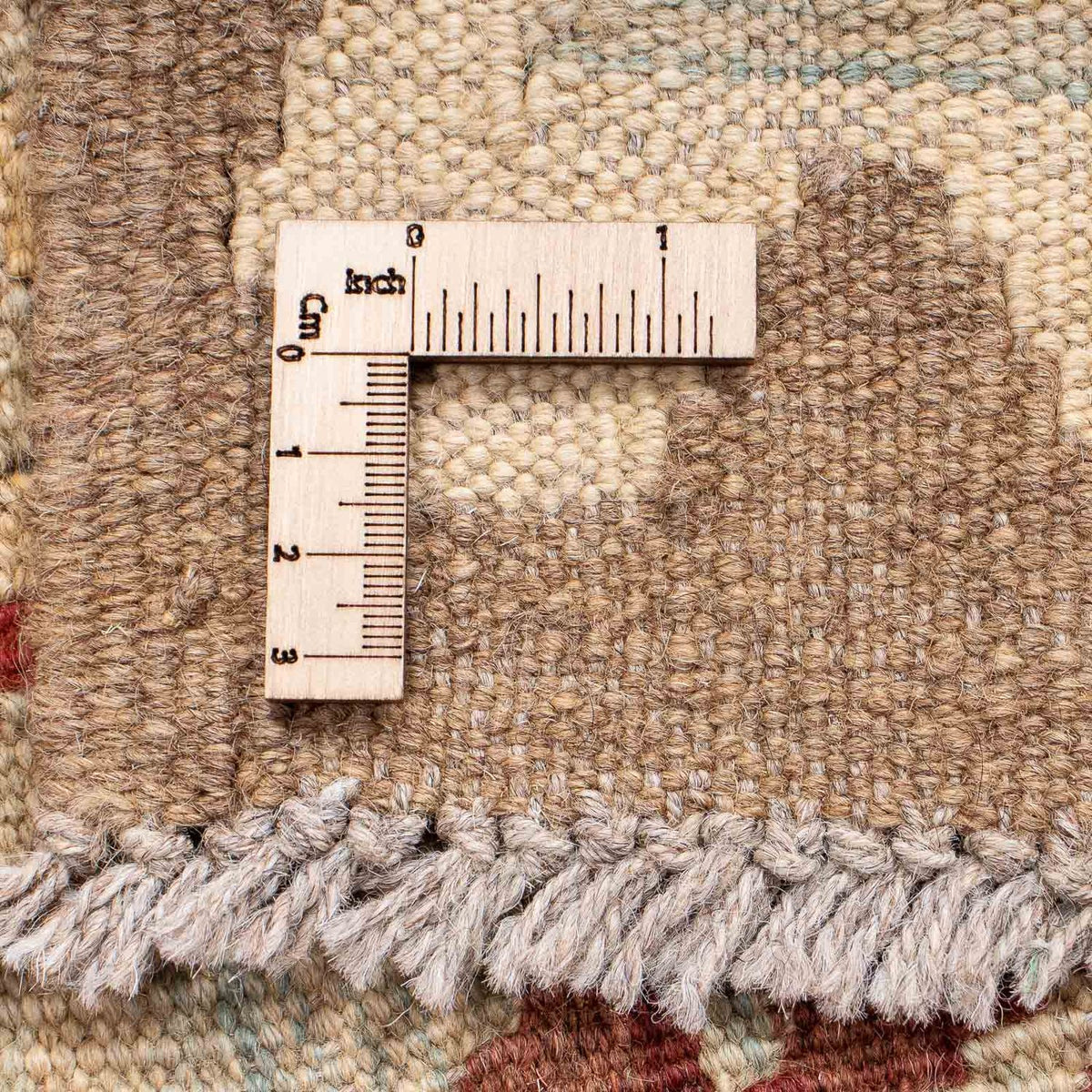 Runner Kelim Rug - Splash - 191 x 60 cm - light brown