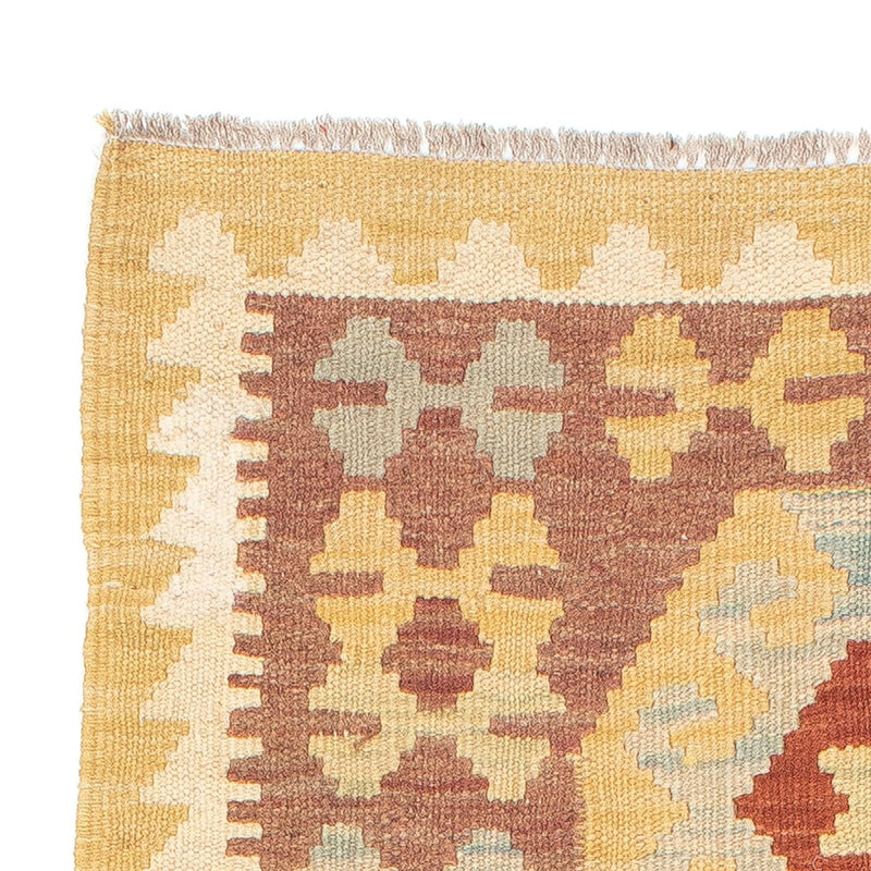 Runner Kelim Rug - Splash - 197 x 67 cm - multicolored