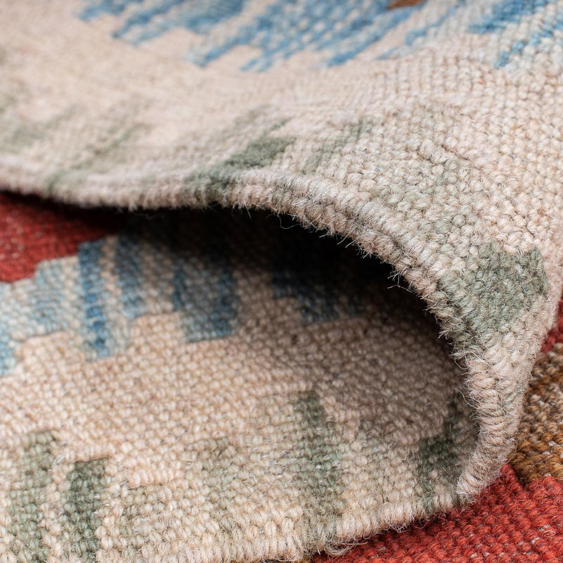 Runner Kelim Rug - Splash - 214 x 65 cm - multicolored